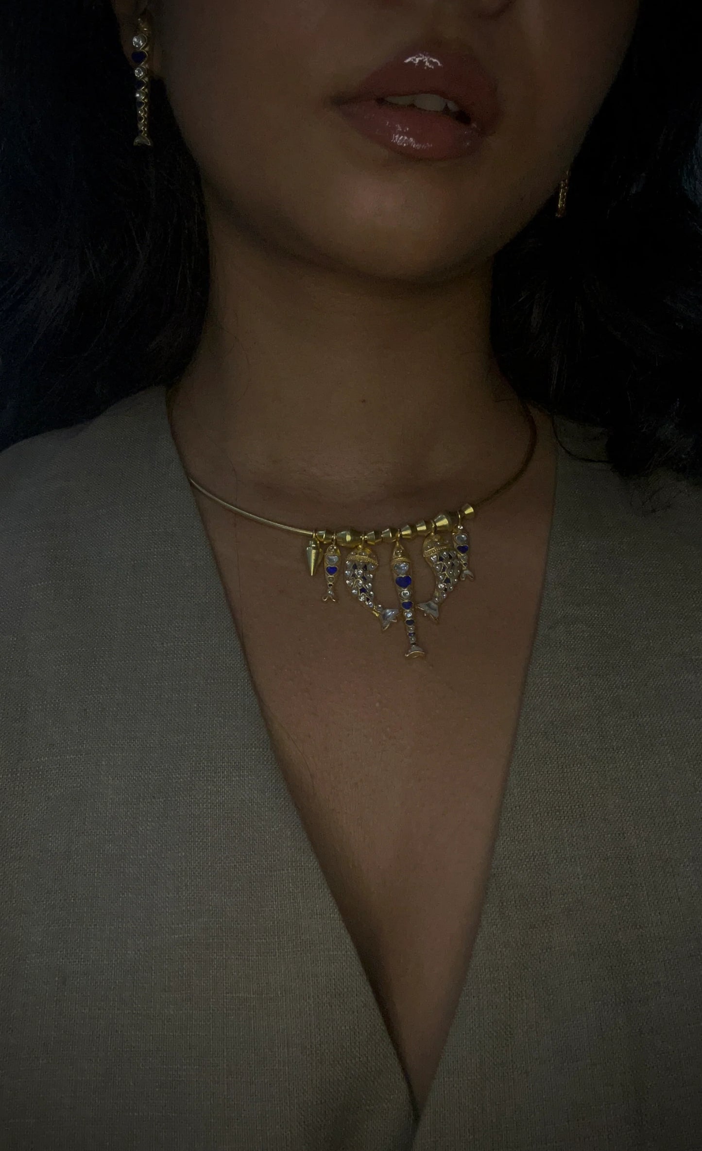 Matsyam choker