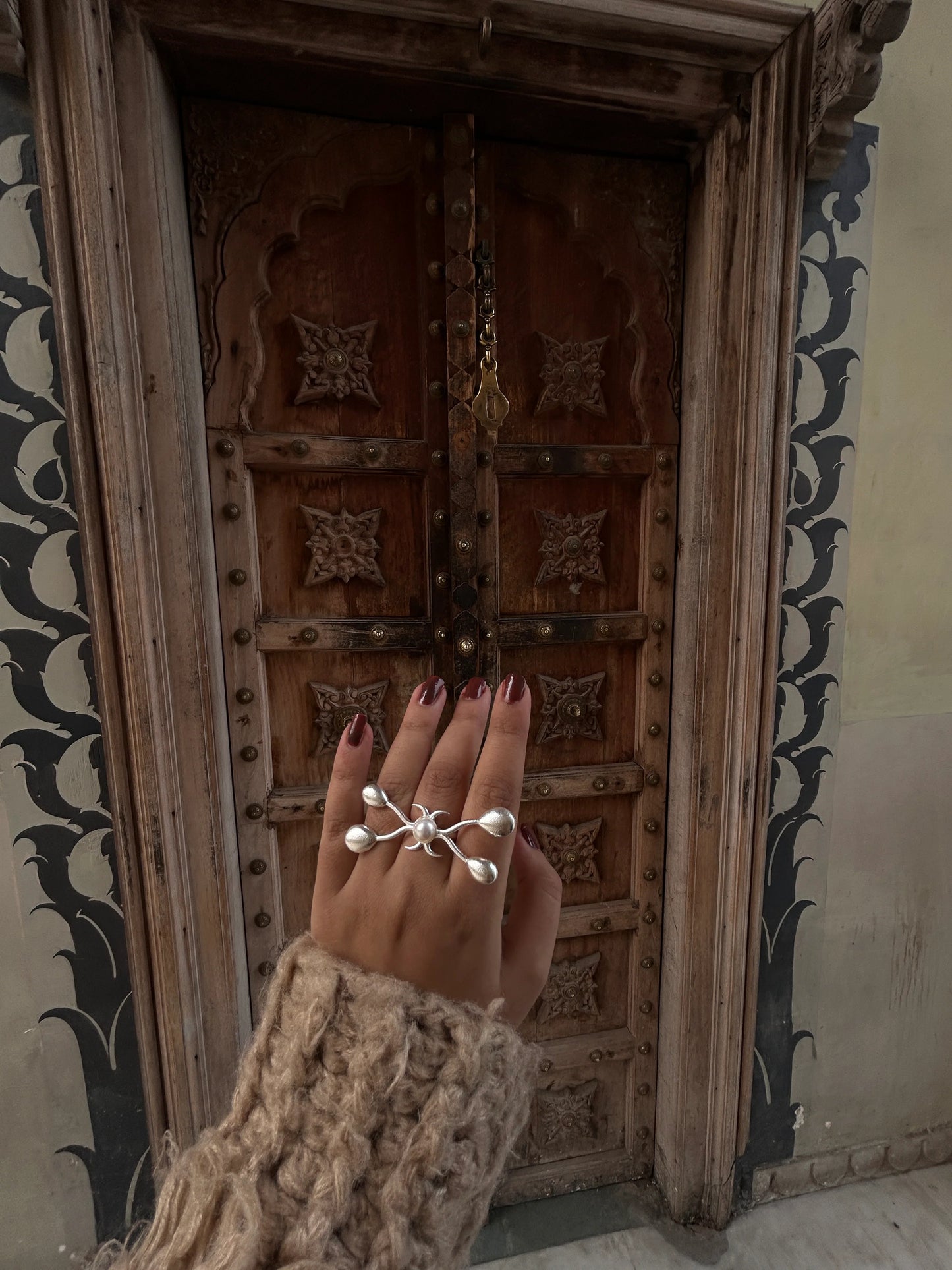 Goddess Pearl Ring