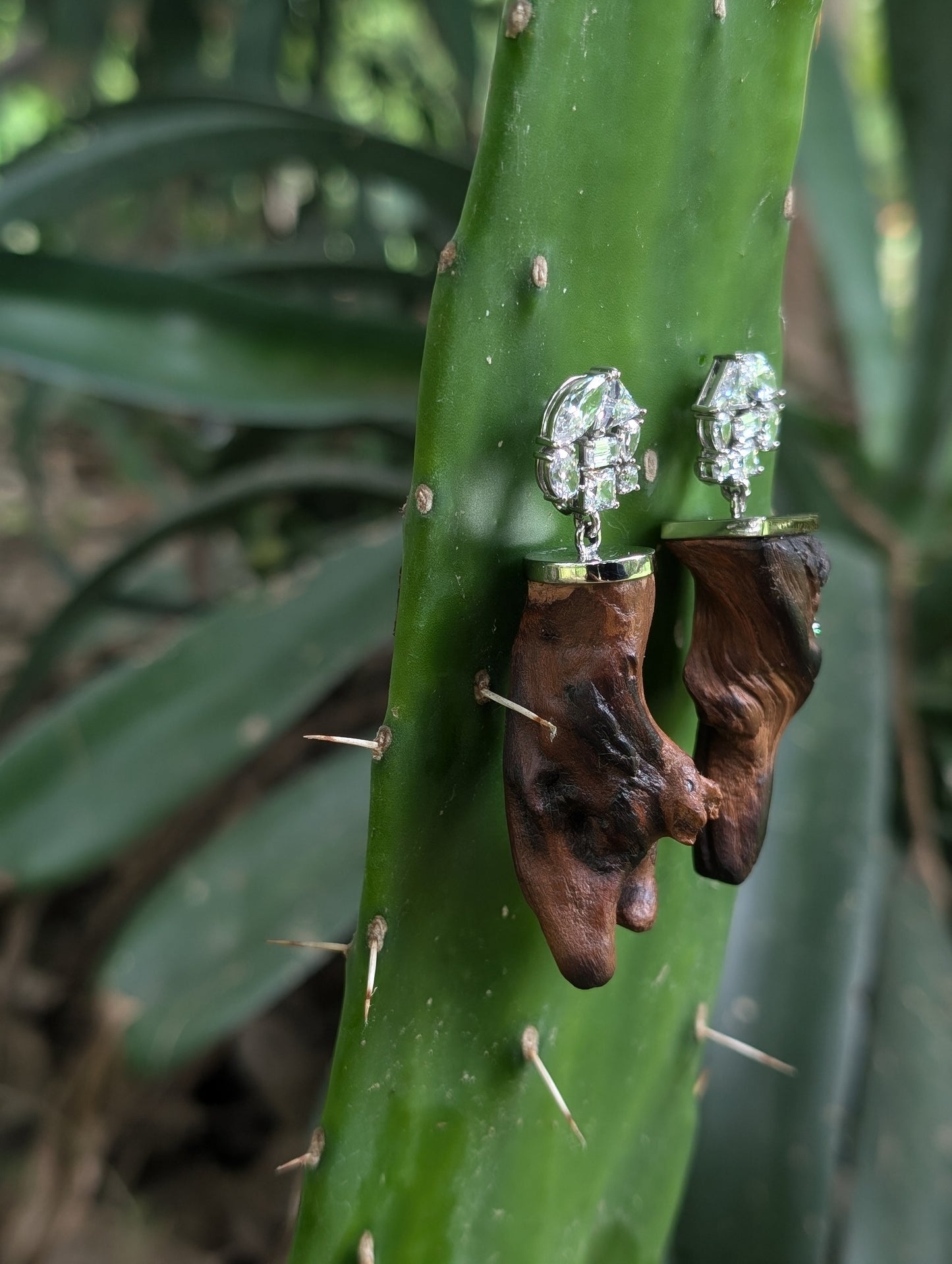Crystal Water Earrings