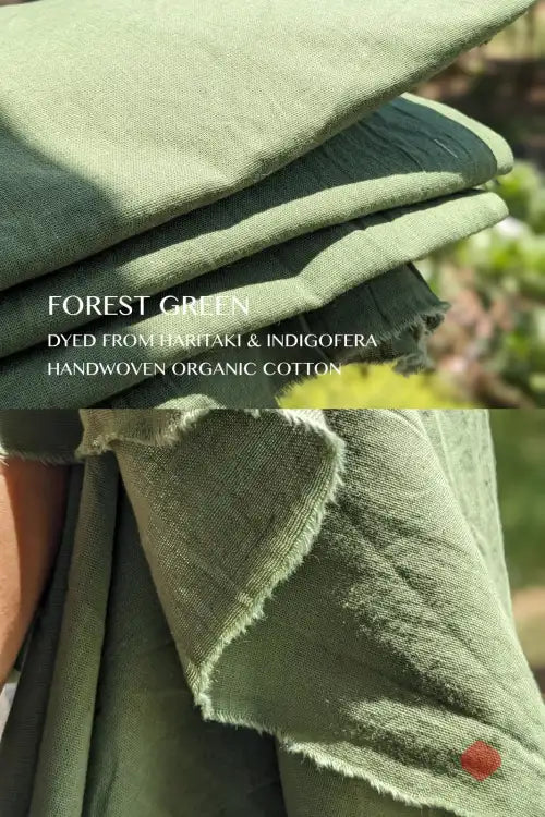 Healthy Fabrics | Handwoven Organic Cotton | Eco Dyed | Skin Safe | Soft & Comfortable | For Men, Women & Kids