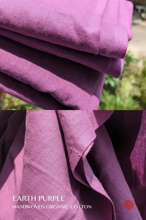 Healthy Fabrics | Handwoven Organic Cotton | Eco Dyed | Skin Safe | Soft & Comfortable | For Men, Women & Kids