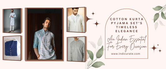 Cotton Kurta Pyjama Set's 