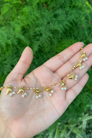 Chirp Bird Gold Bracelet