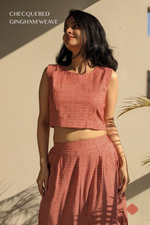 Gunkali – Contemporary Skirt & Top Set | Naturally Dyed | Organic Cotton