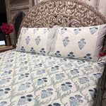 Lily Blue Bedsheet