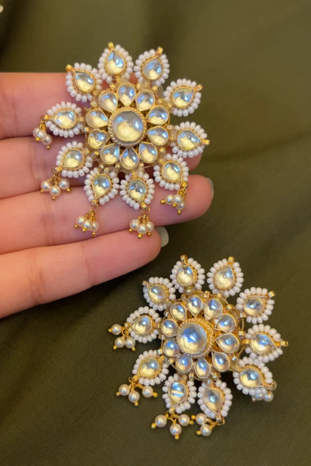 MOGRA POLKI STUDS