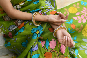 Komari Kalamkari Saree