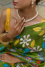 Komari Kalamkari Saree