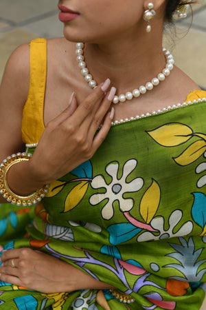 Komari Kalamkari Saree