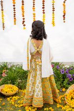 Marigold Lehenga Set