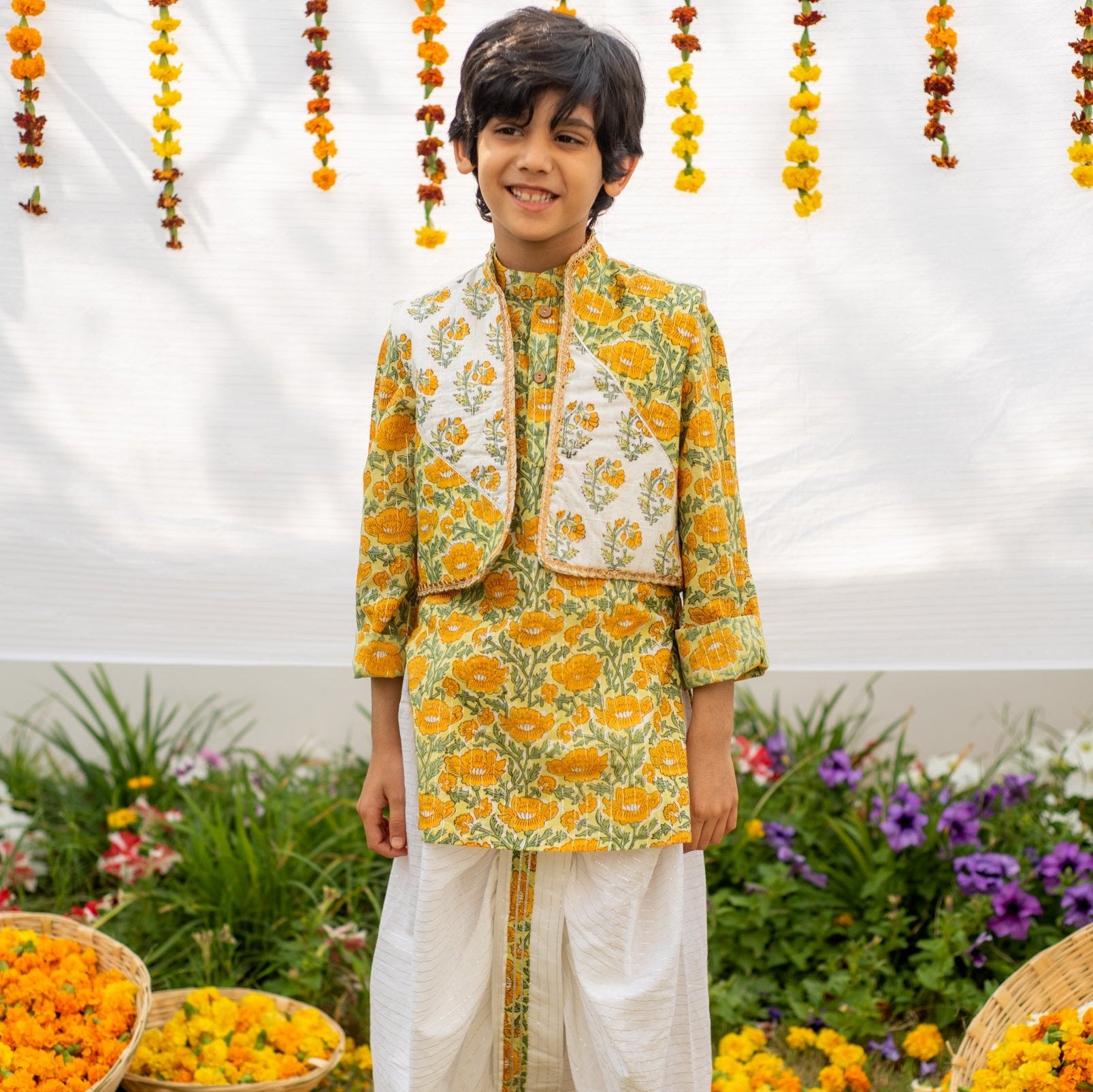 Marigold Kurta Set