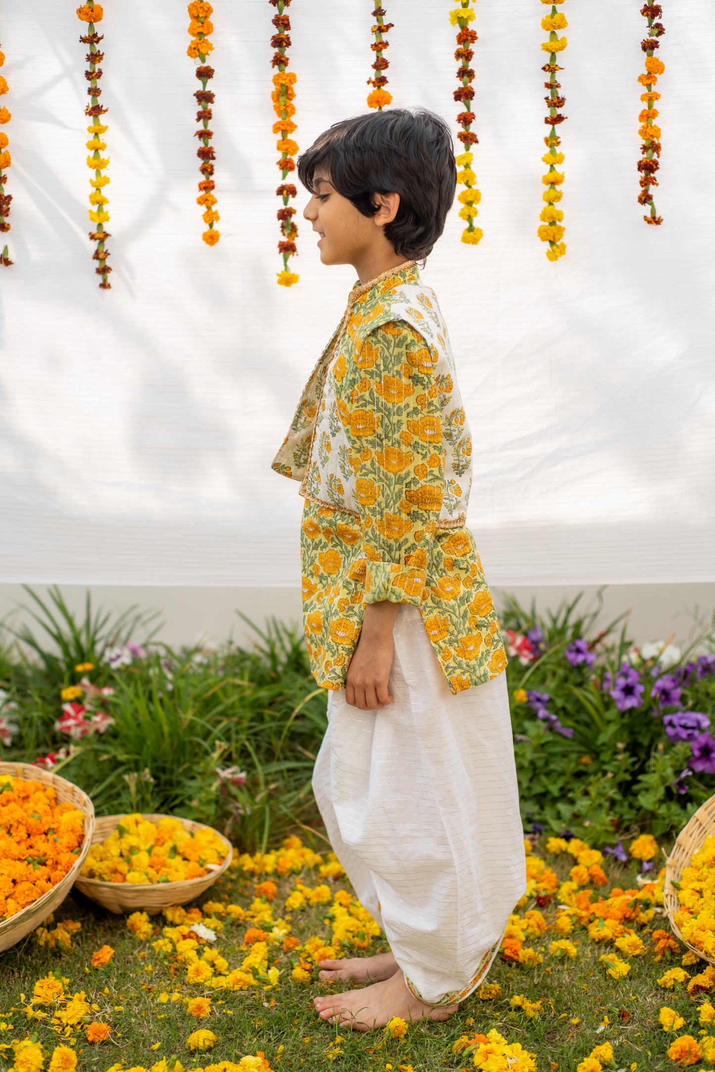 Marigold Kurta Set