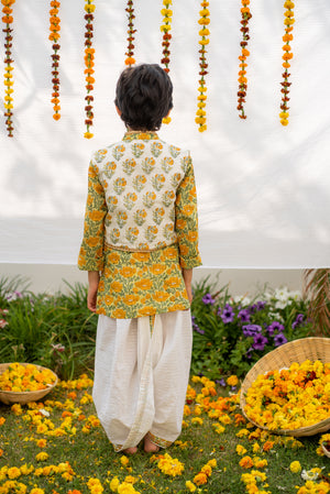 Marigold Kurta Set