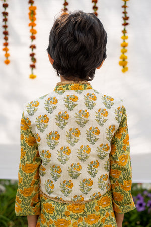 Marigold Kurta Set