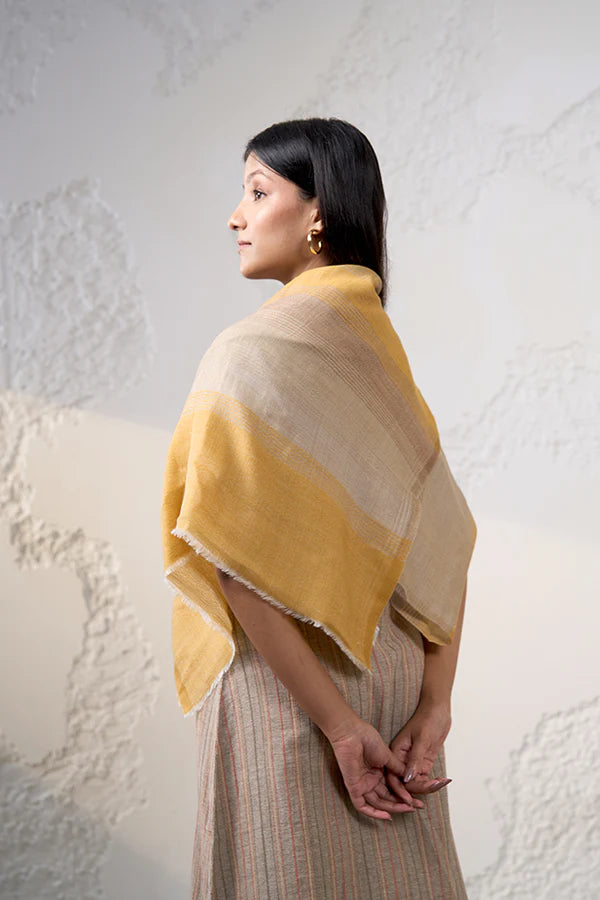 Agape Soft Fine Wool Cashmere Stole