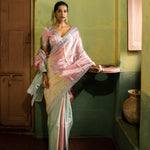 Reign of Love I Multicolour tissue saree