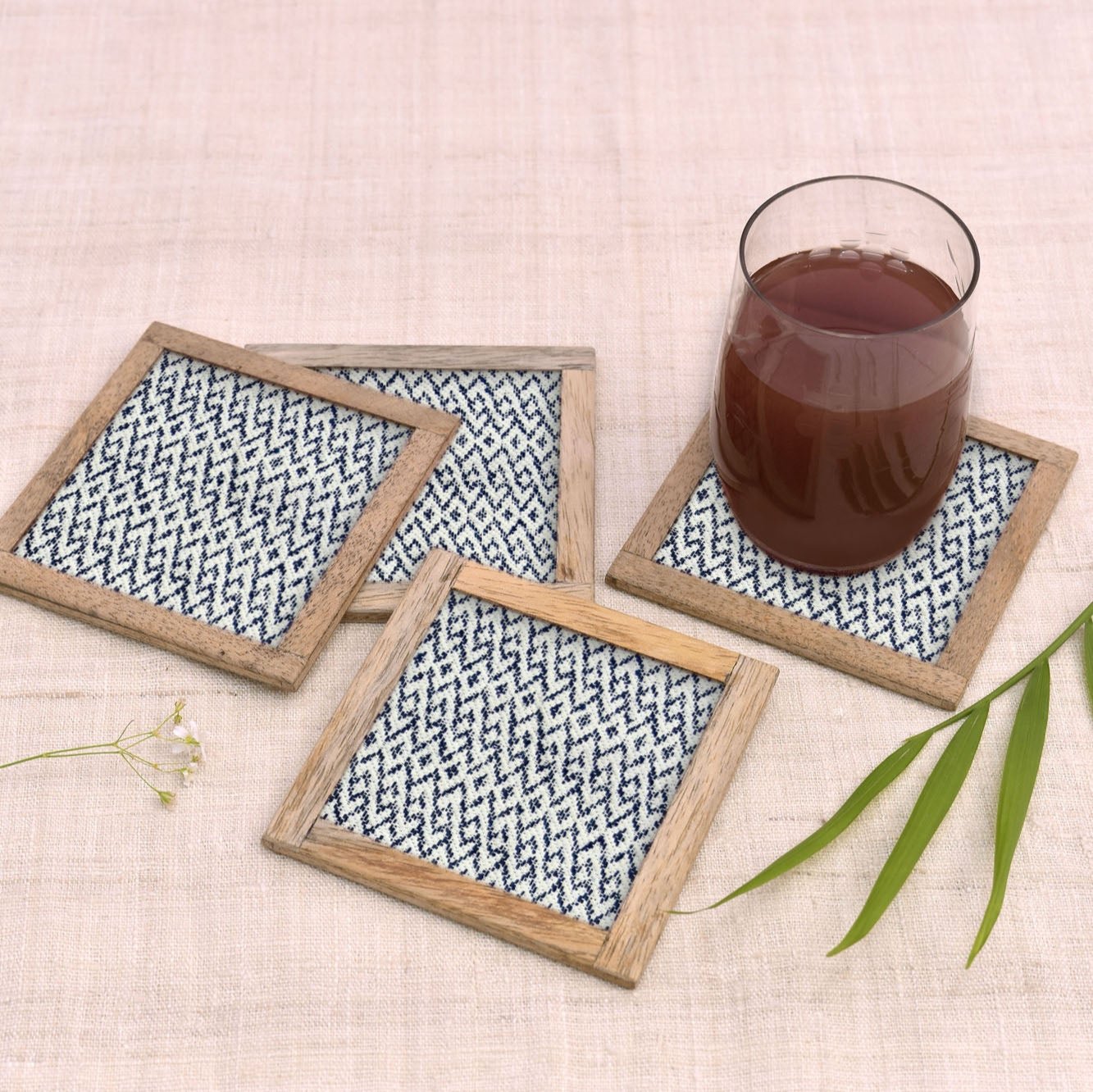 Herringbone Coasters