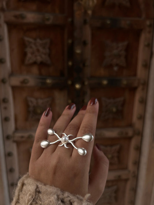 Goddess Pearl Ring