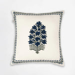 ARECA BLOCK PRINTED CUSHION COVER