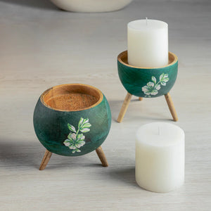 HYACINTH CANDLE HOLDERS