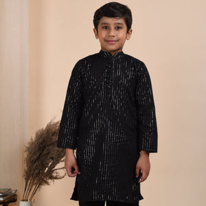 Black Kurta Set