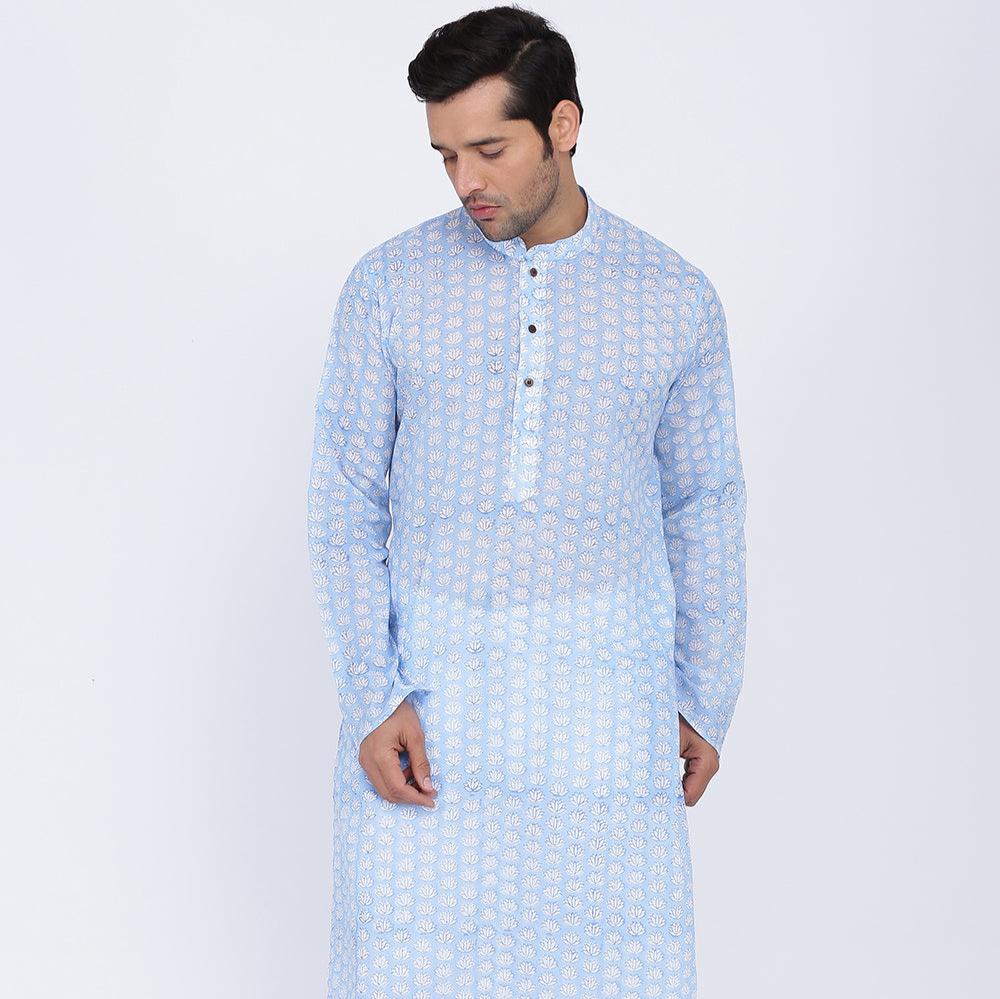 Mist Cotton Kurta