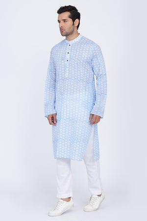 Mist Cotton Kurta