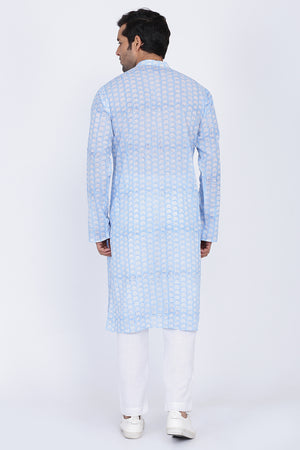 Mist Cotton Kurta