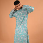 Green Cotton Kurta