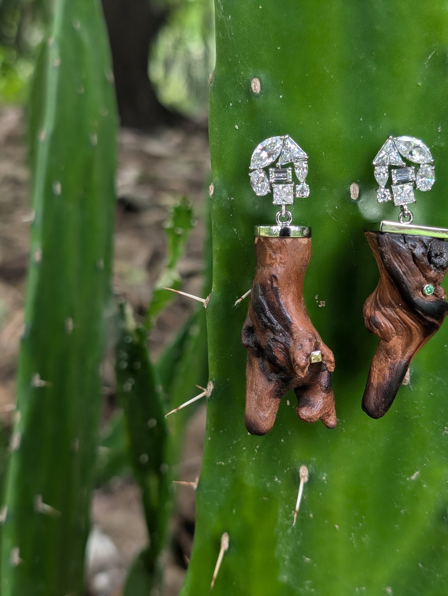 Crystal Water Earrings