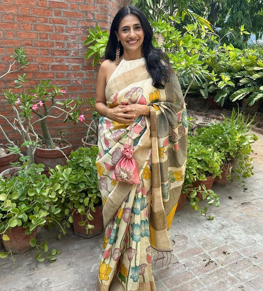 Kamala Kalamkari Saree