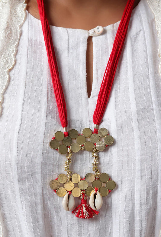 Karpasa Red Necklaces