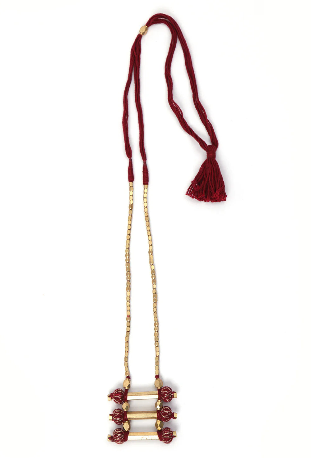 Ras Maroon Necklaces