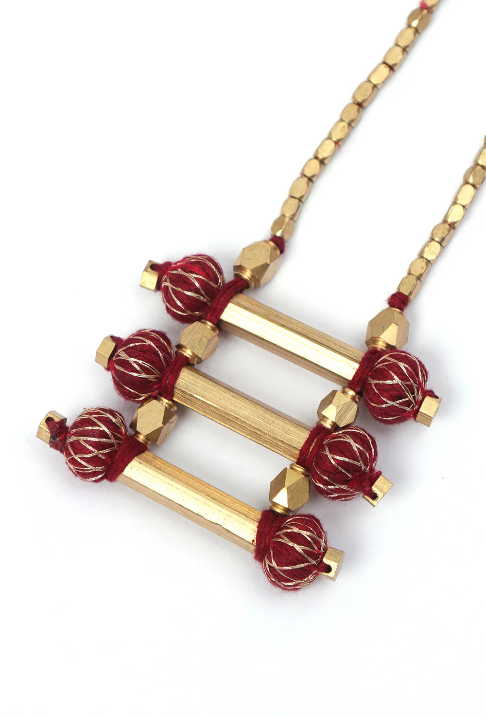 Ras Maroon Necklaces