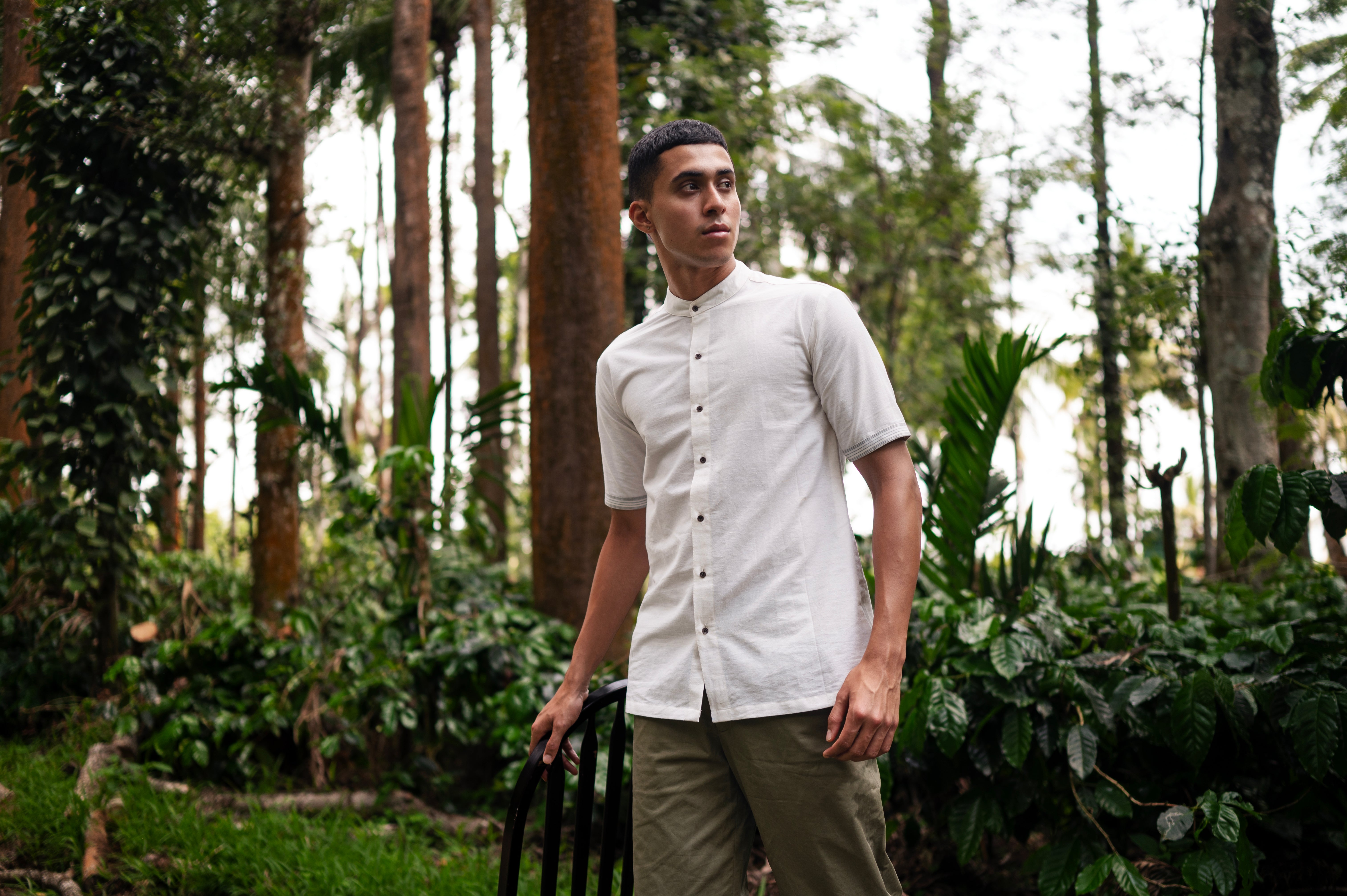 Colm Handwoven Khadi Cotton Shirt