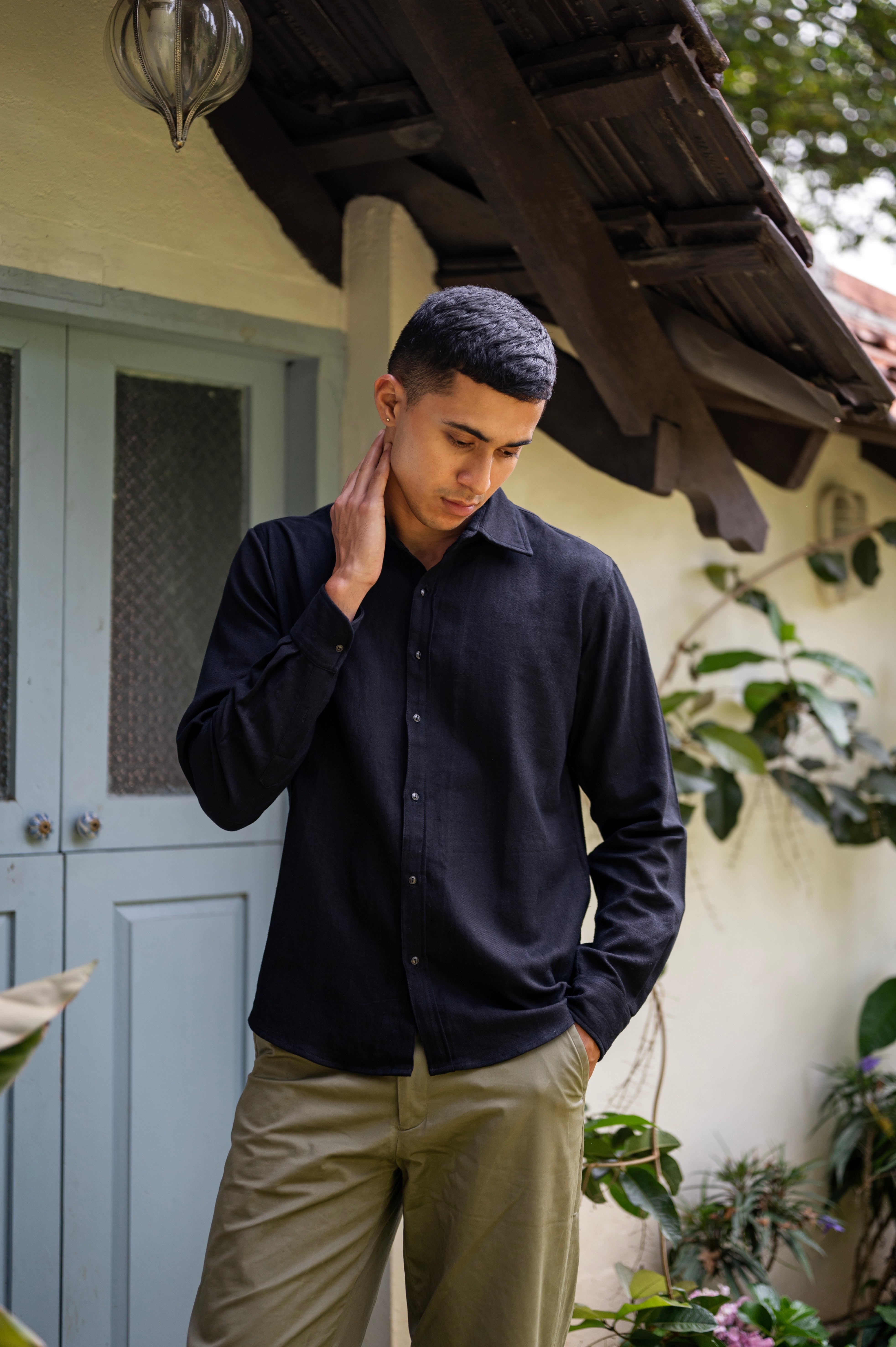 Idra Handwoven Khadi Shirt