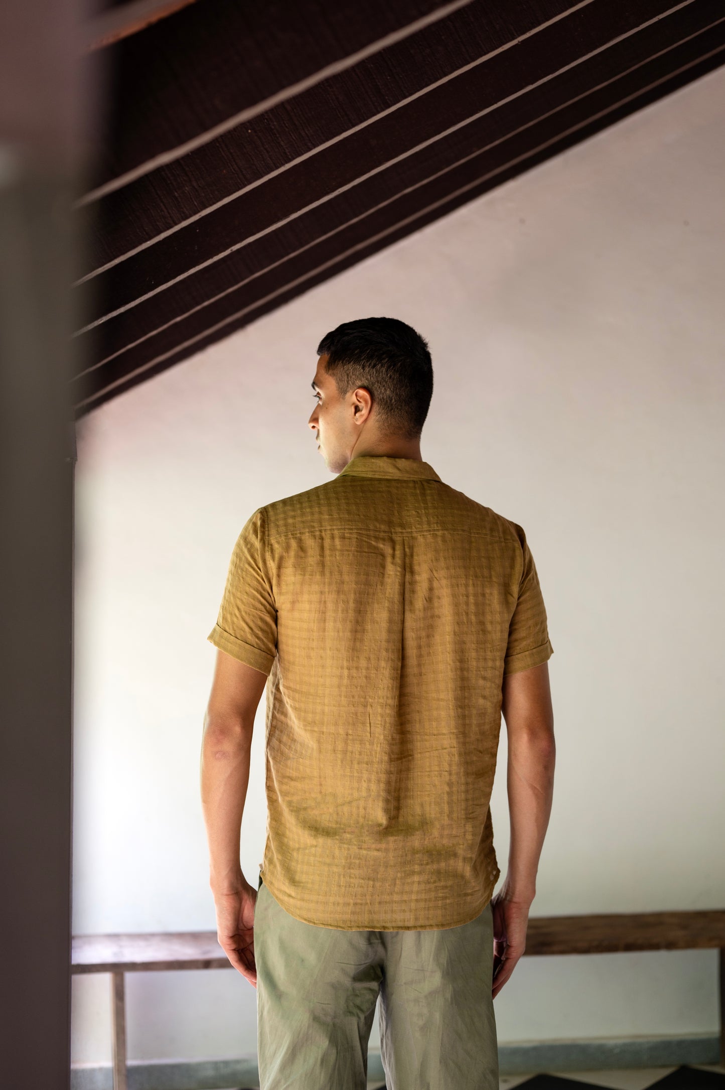 Birch Handwoven Cotton Shirt