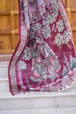 Mriganka Kalamkari Saree